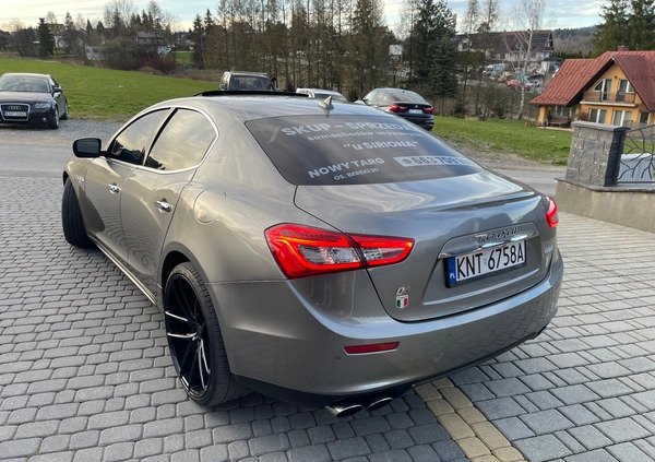 Maserati Ghibli cena 89000 przebieg: 169000, rok produkcji 2014 z Pruszków małe 106